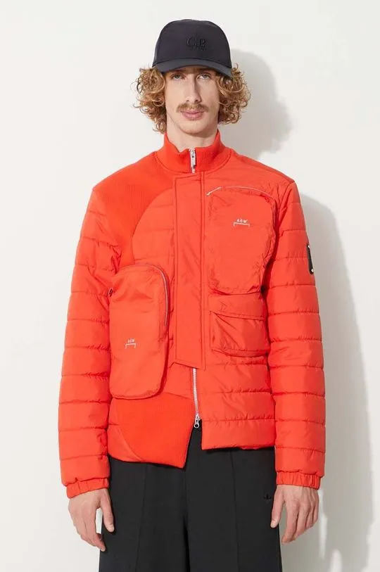 A-COLD-WALL* jacket Asymmetric Padded Jacket men's red color