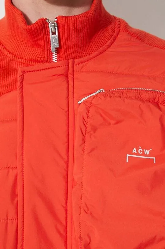 A-COLD-WALL* jacket Asymmetric Padded Jacket men's red color