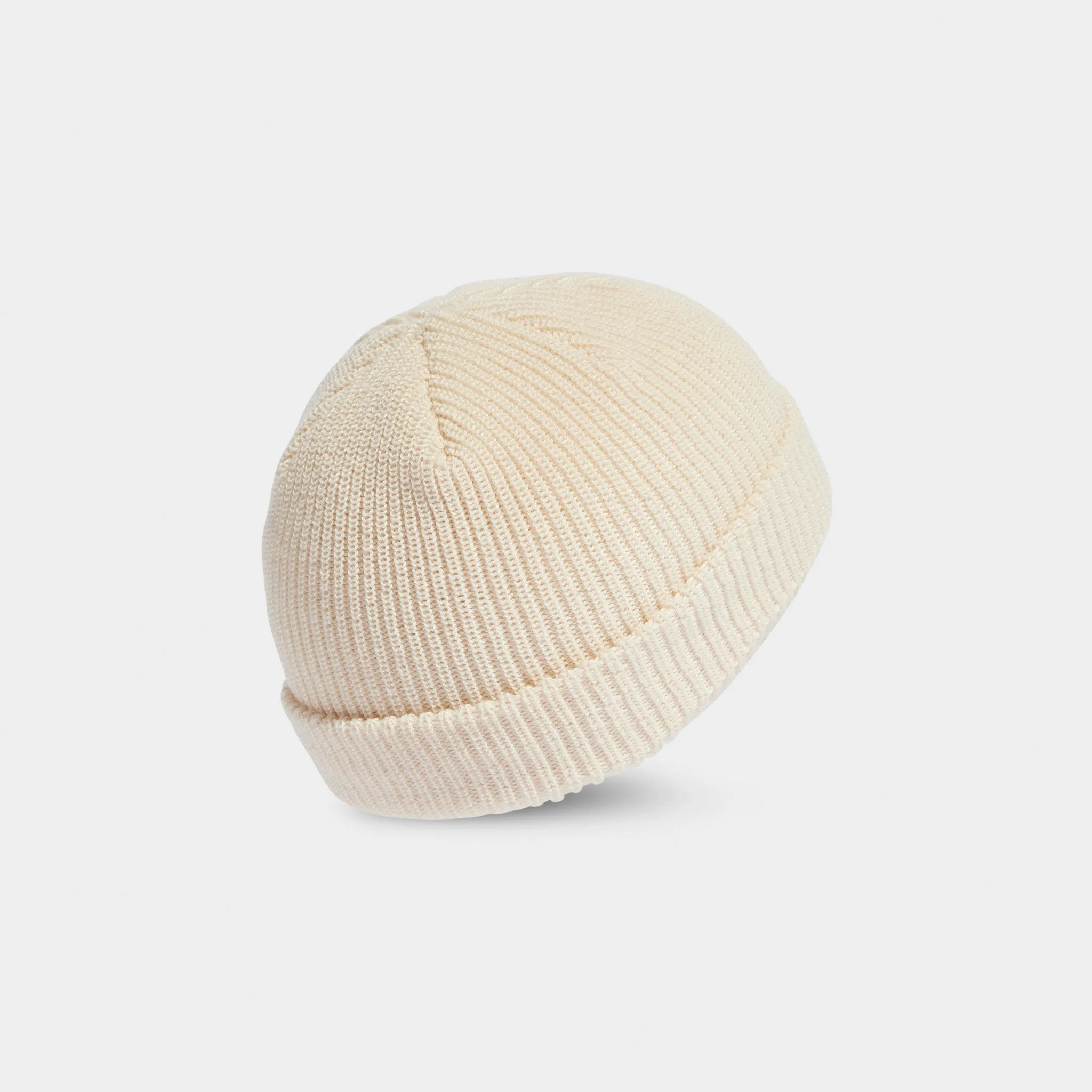 adidas Originals Adicolor Short Beanie / Wonder White