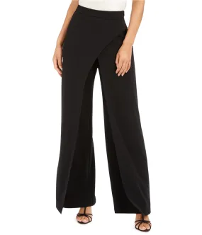 Adrianna Papell Womens Draped Casual Wide Leg Pants