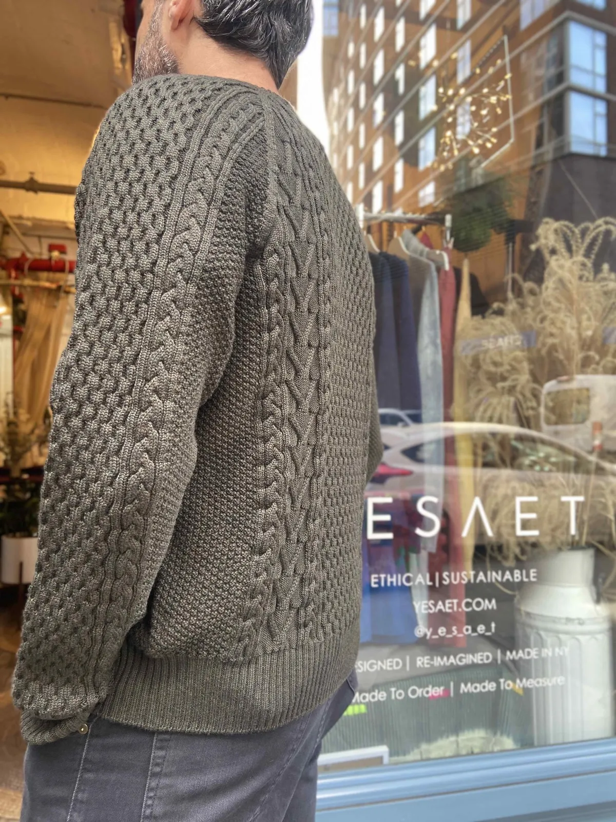 Amari Cable stitch sweater