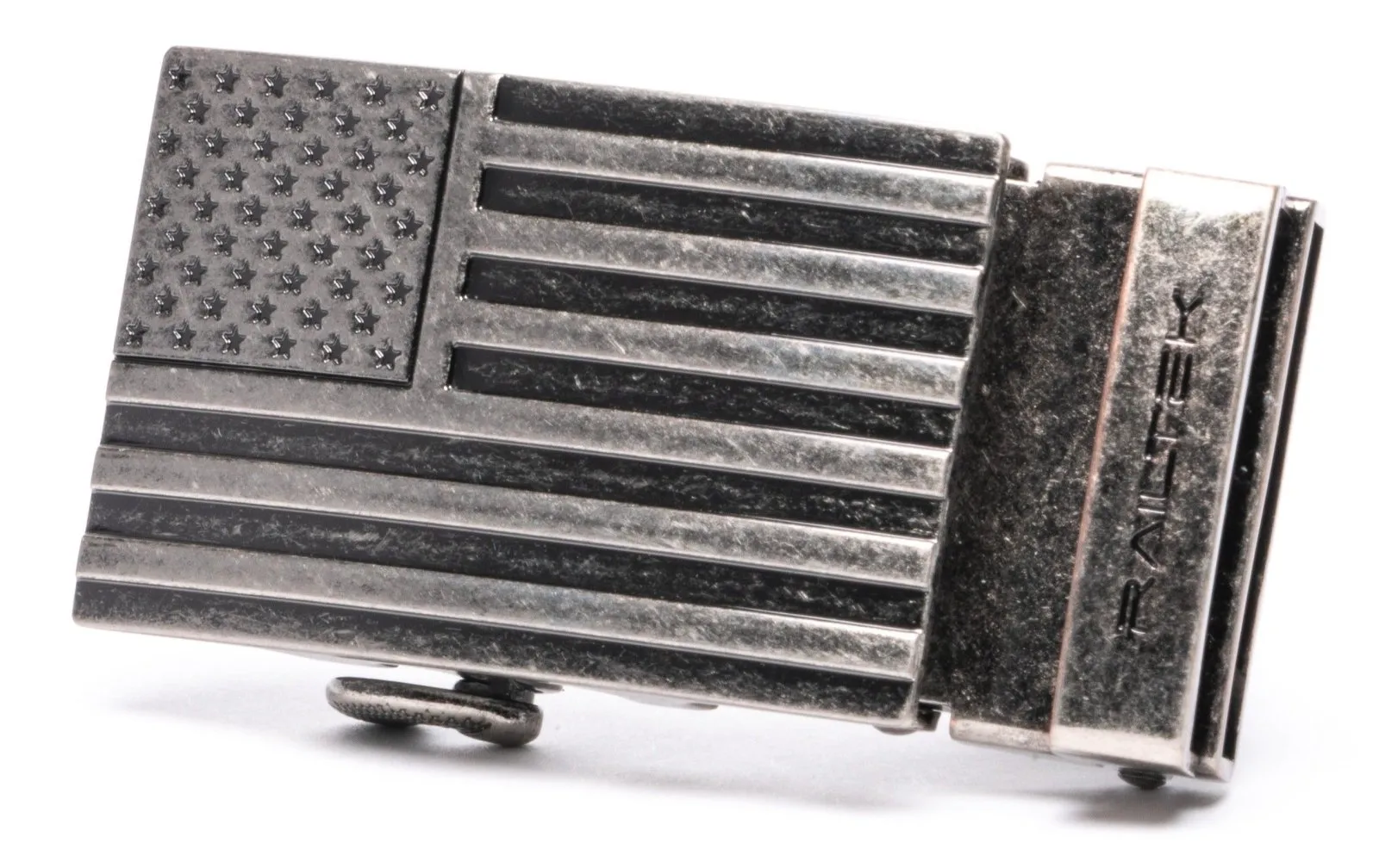 American Flag Railtek Belt Buckle