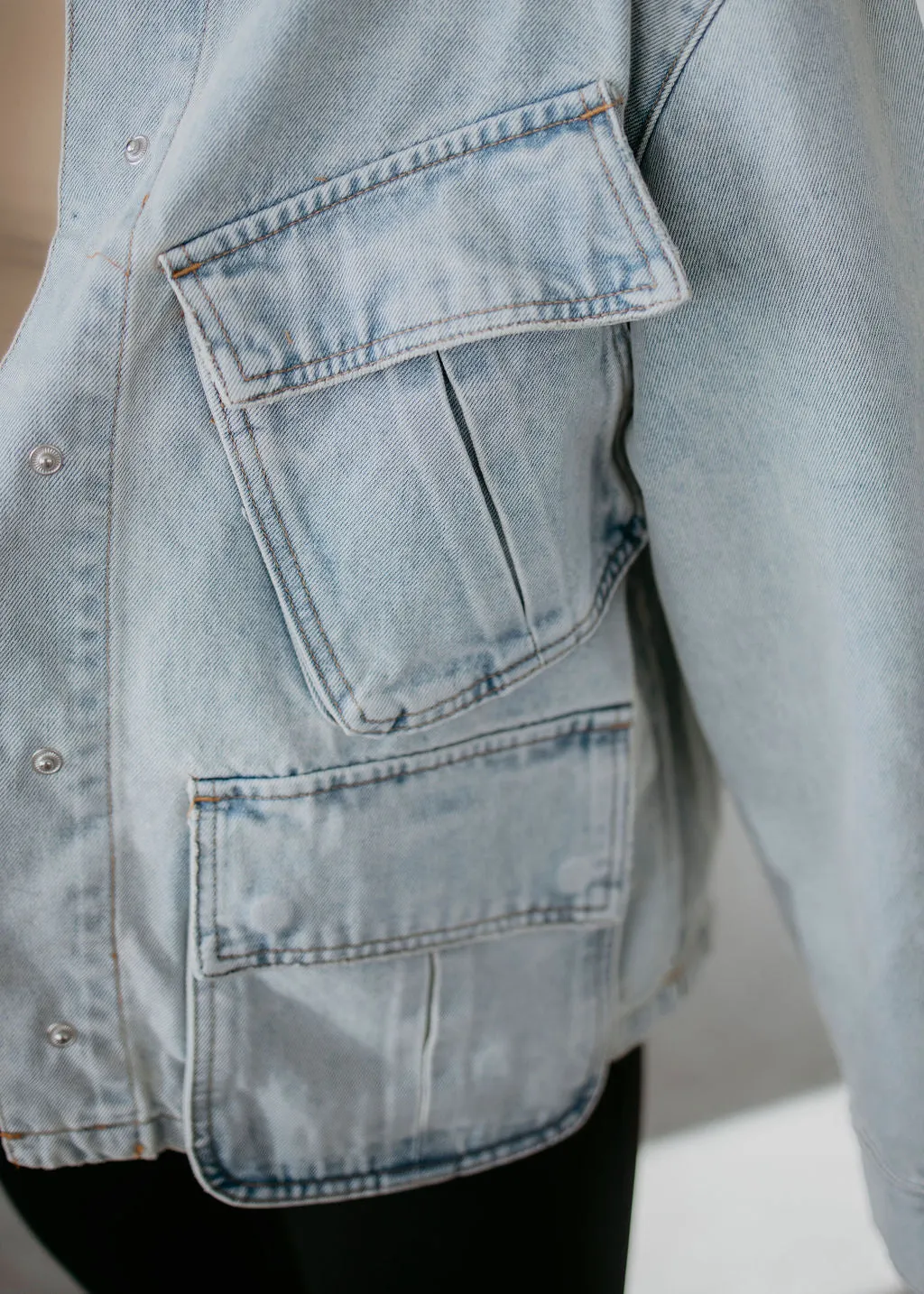 Annie Denim Utility Jacket