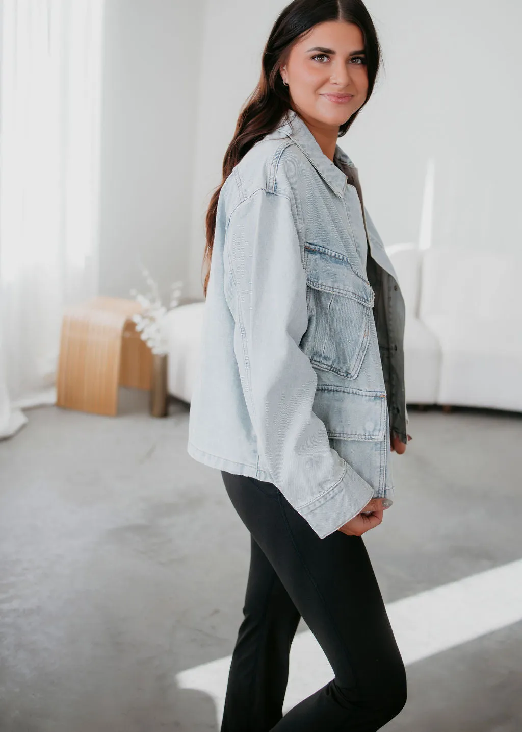 Annie Denim Utility Jacket