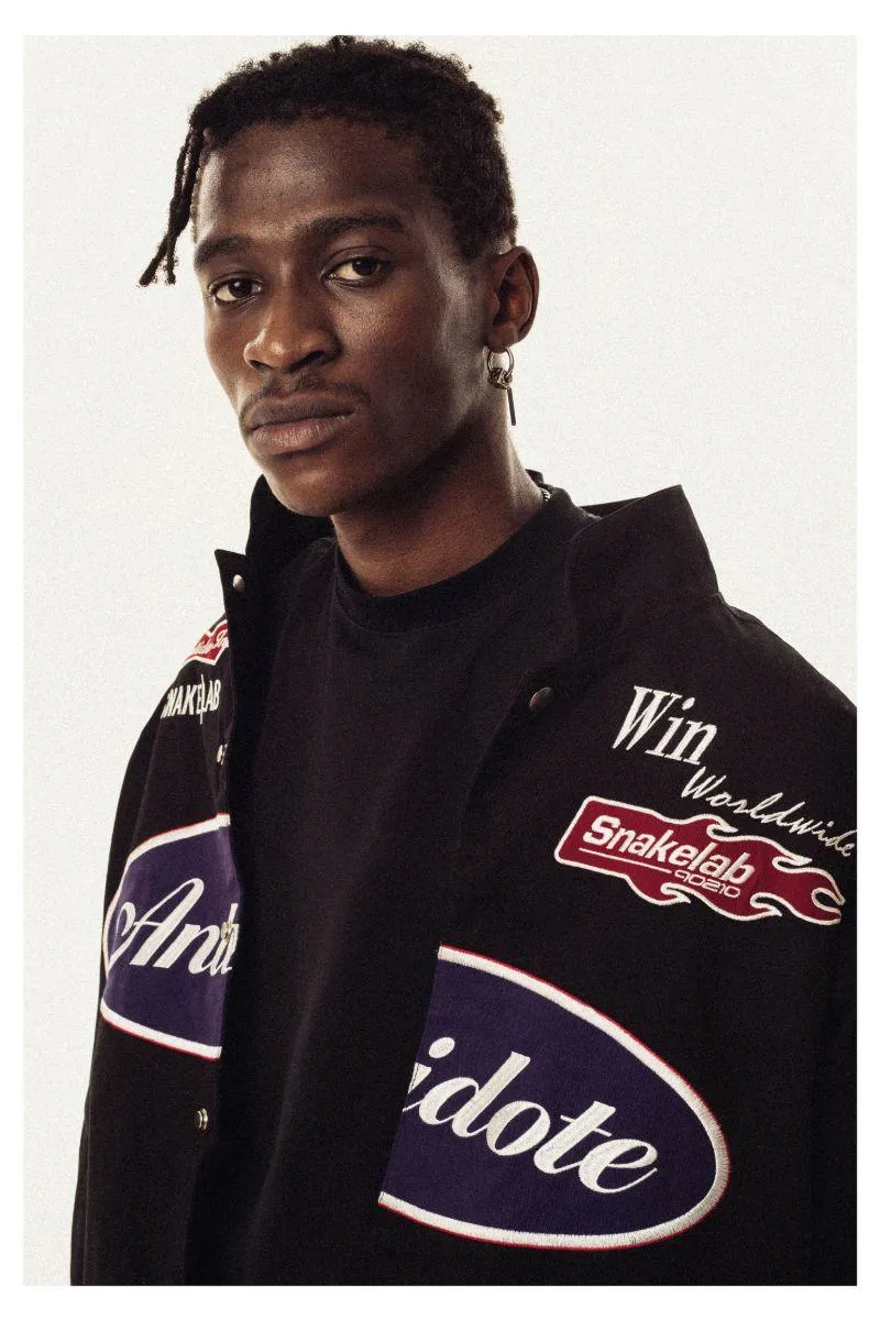 ANT Embroidered Logo Racing Jacket