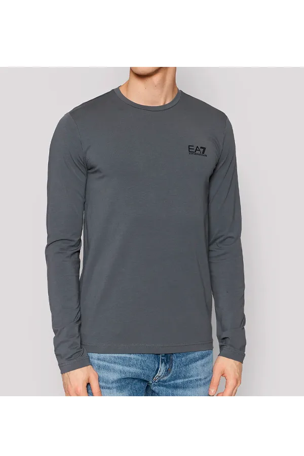 Armani EA7 Core ID L/S Tee Grey