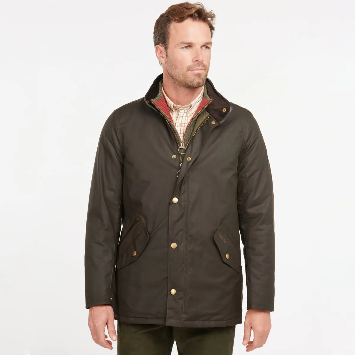 Barbour Prestbury Men's Waxed Jacket | Olive