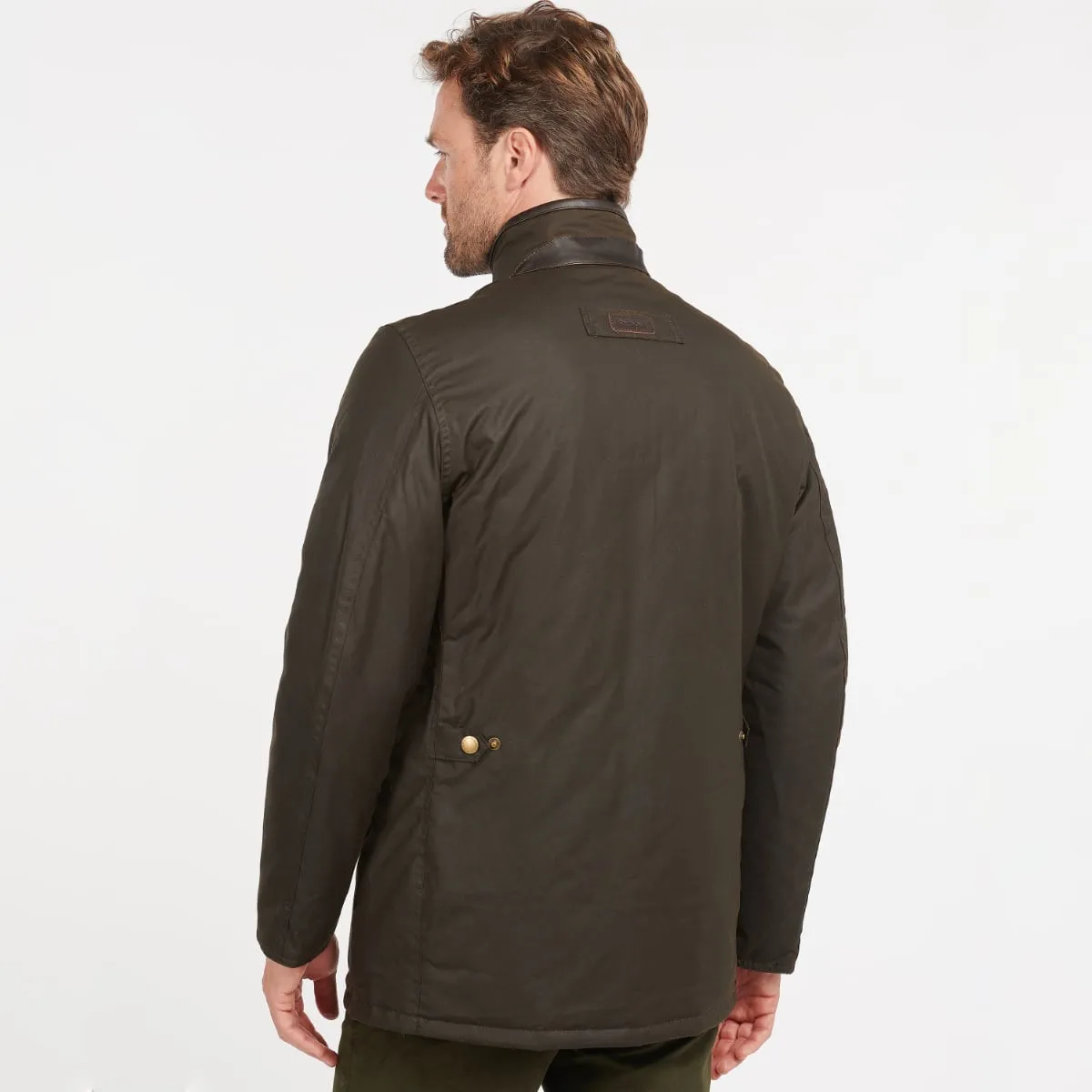 Barbour Prestbury Men's Waxed Jacket | Olive