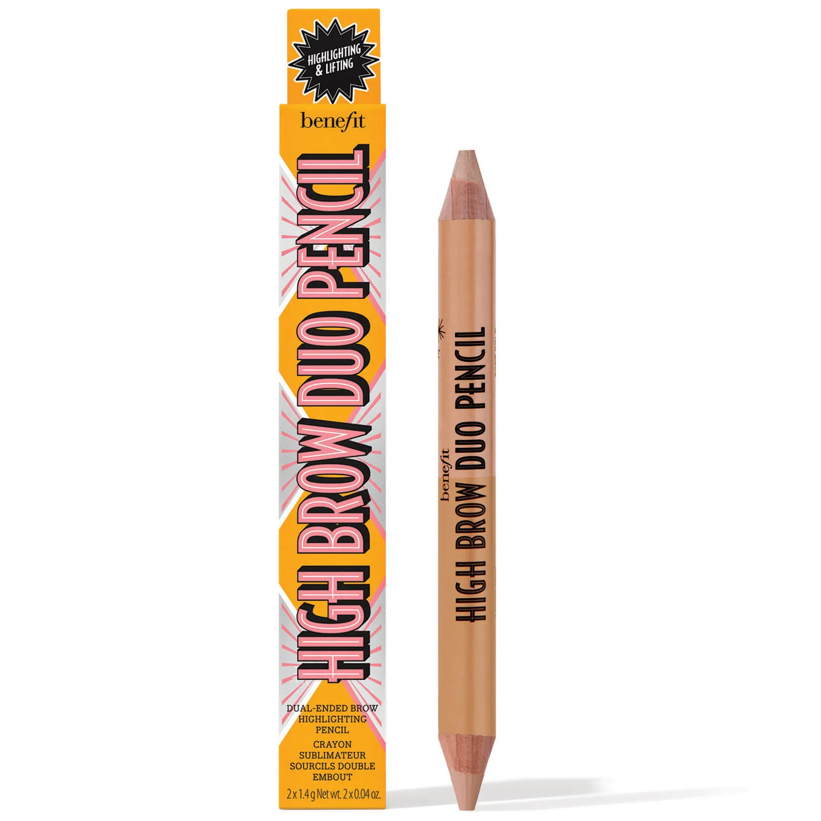 benefit High Brow Duo Highlighting and Lifting Eyebrow Pencil 2.8g (Various Shades) - Medium