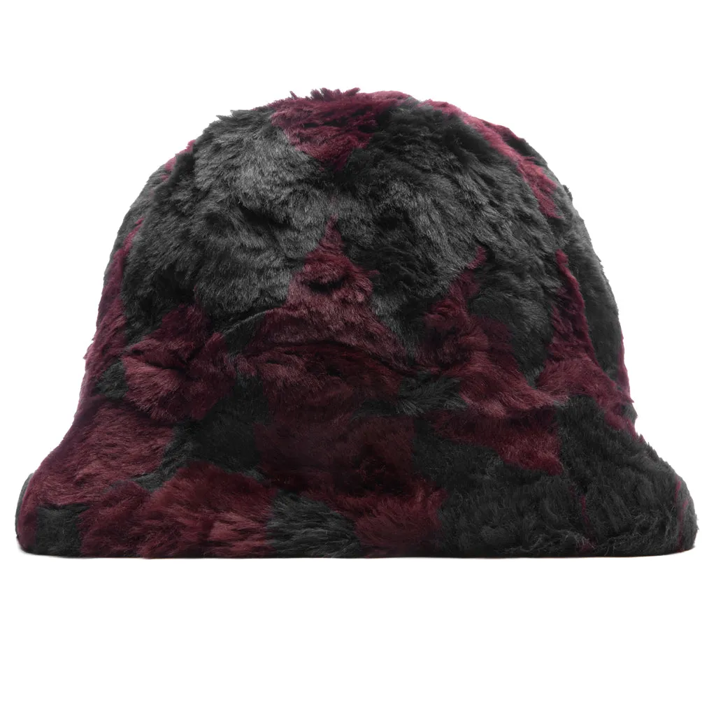 Bermuda Hat Argyle - Navy/Bordeaux