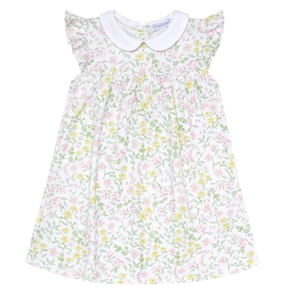 Berry Wildflowers Ruffle Playtime Dress