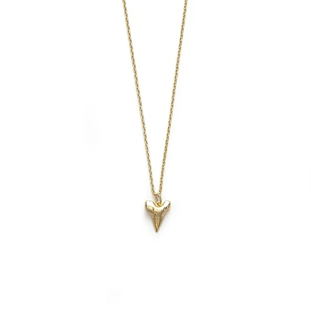 Bite Me Necklace, Gold