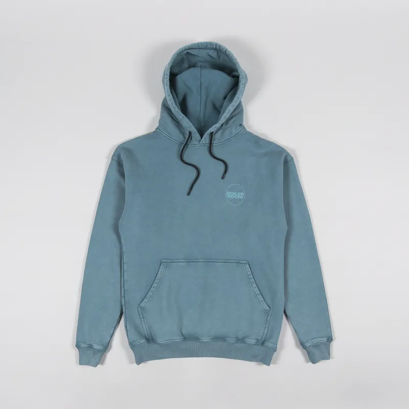 Boiler Room OG Acid Wash Hoodie Green