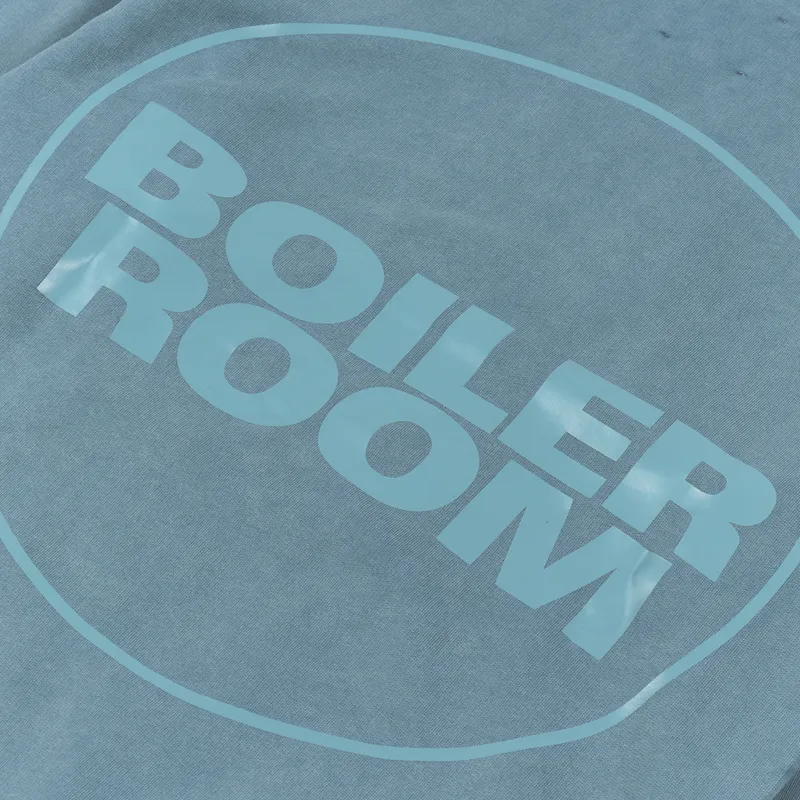 Boiler Room OG Acid Wash Hoodie Green