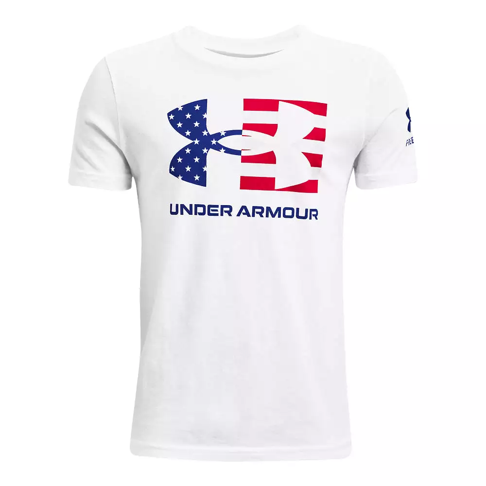 Boys' Under Armour Youth Freedom Flag T-Shirt