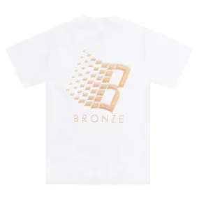 Bronze 56k Balloon Logo Tee Shirt - White