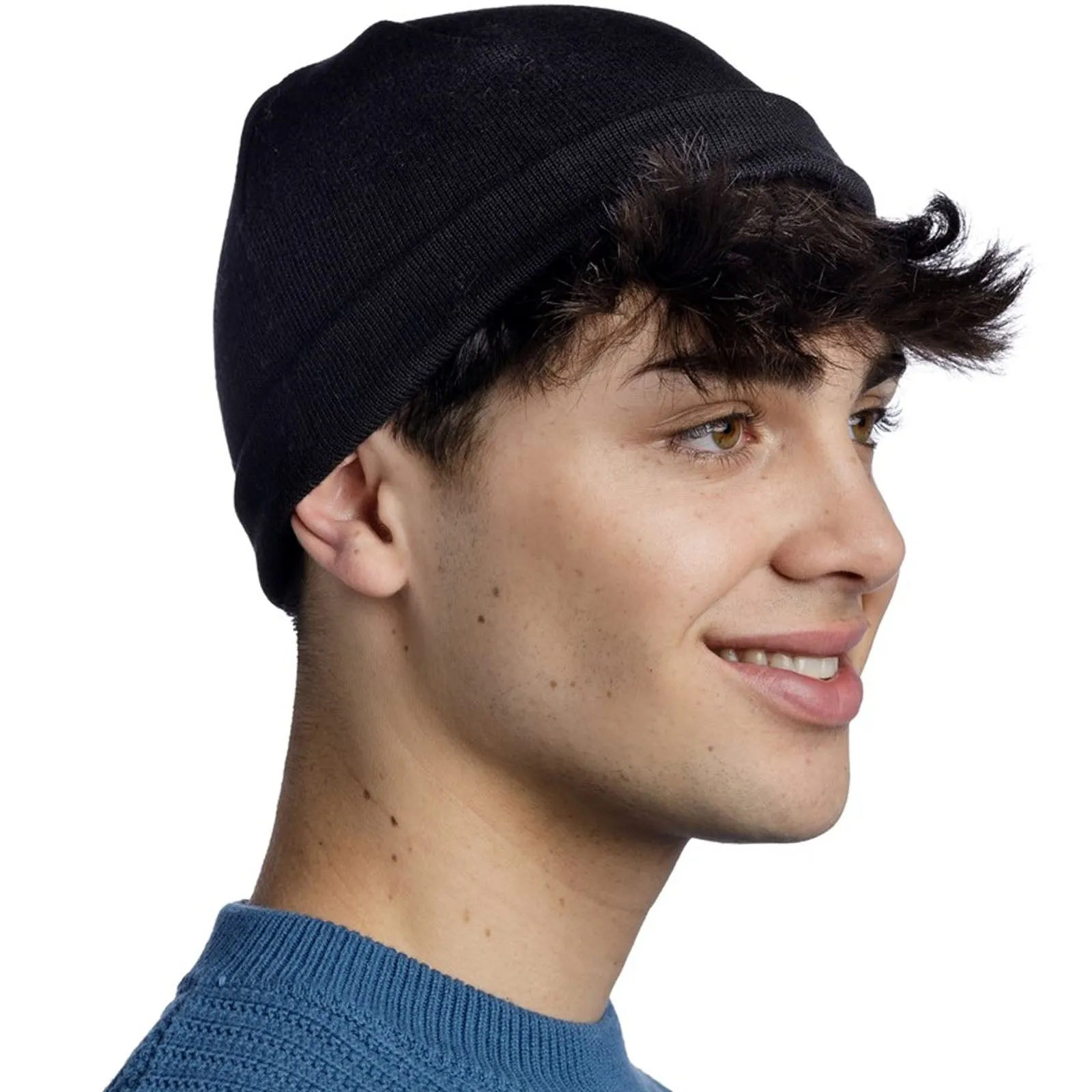 Buff Unisex Elro Fine Knit Cuffed Beanie Hat