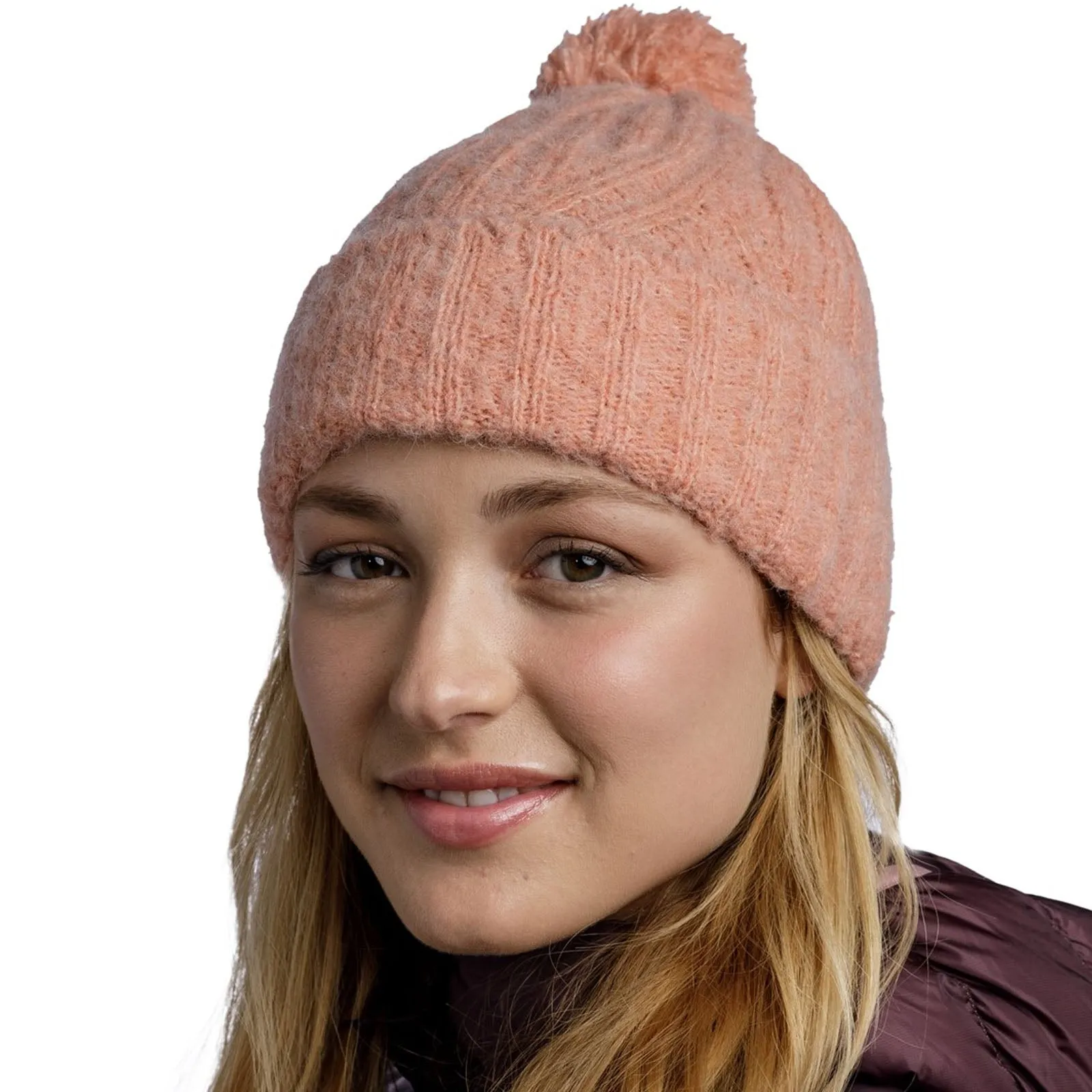 Buff Unisex Nerla Fleece Beanie Bobble Hat