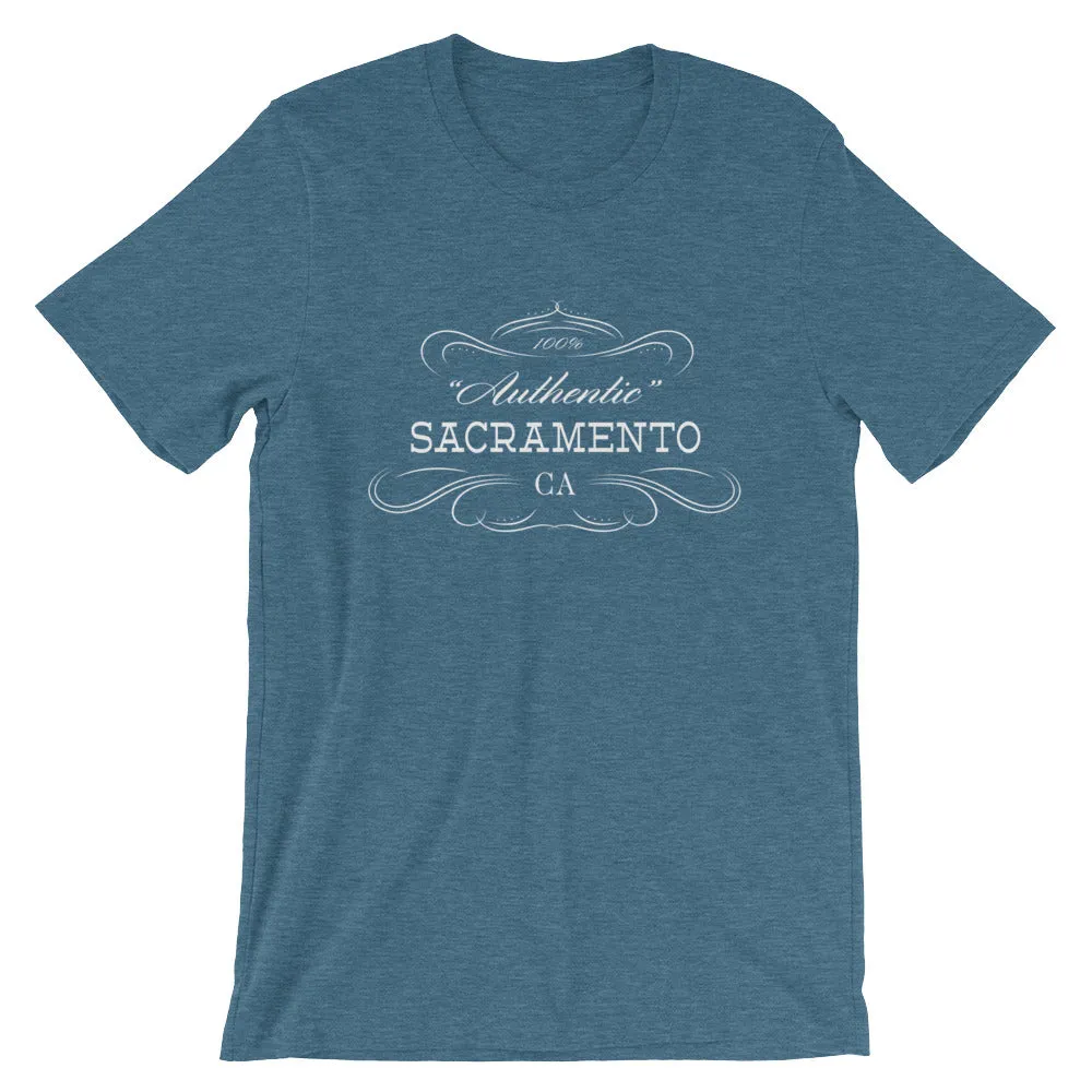 California - Sacramento CA - Short-Sleeve Unisex T-Shirt - Authentic