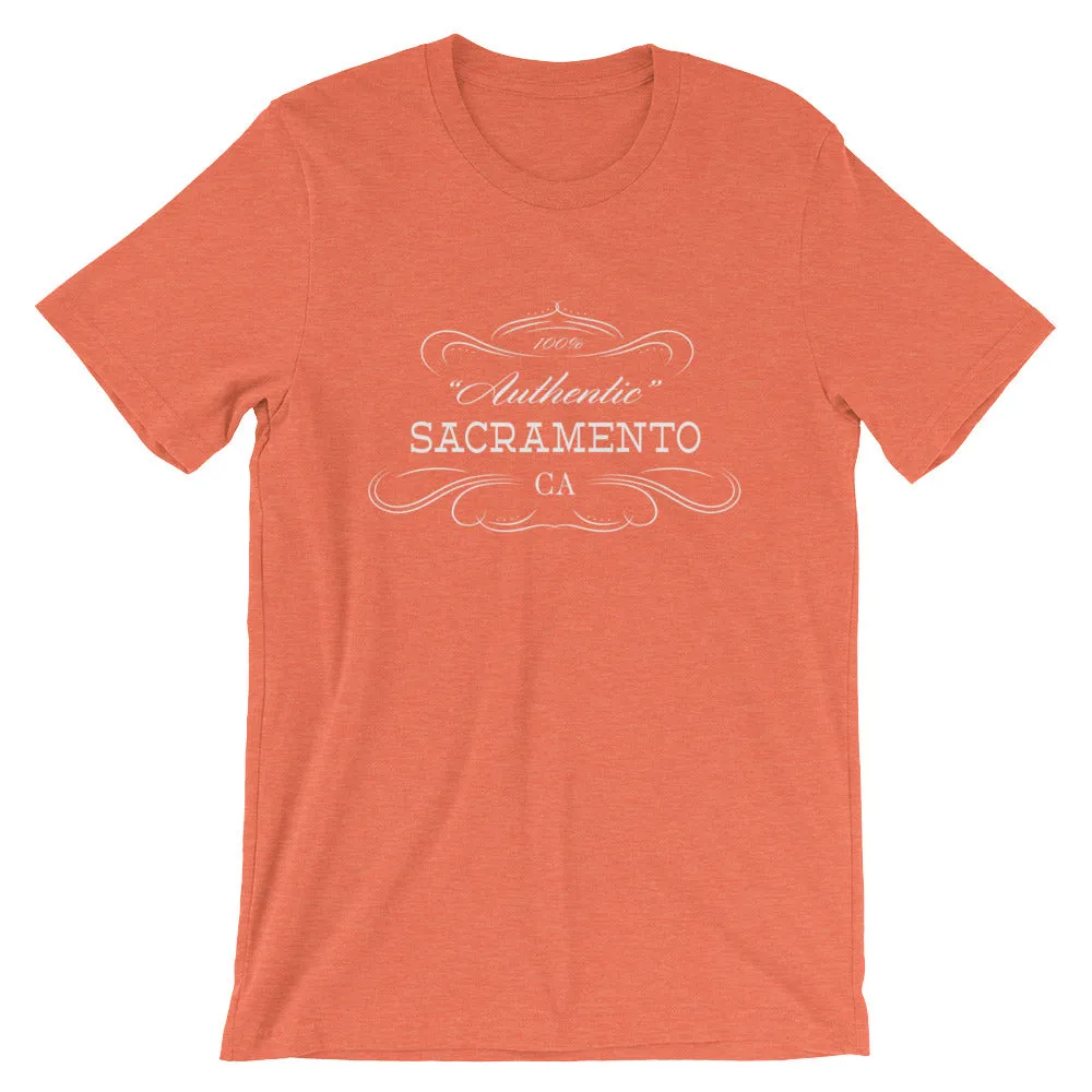 California - Sacramento CA - Short-Sleeve Unisex T-Shirt - Authentic