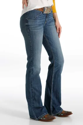 Cinch Womens Hannah Medium Stone Jeans