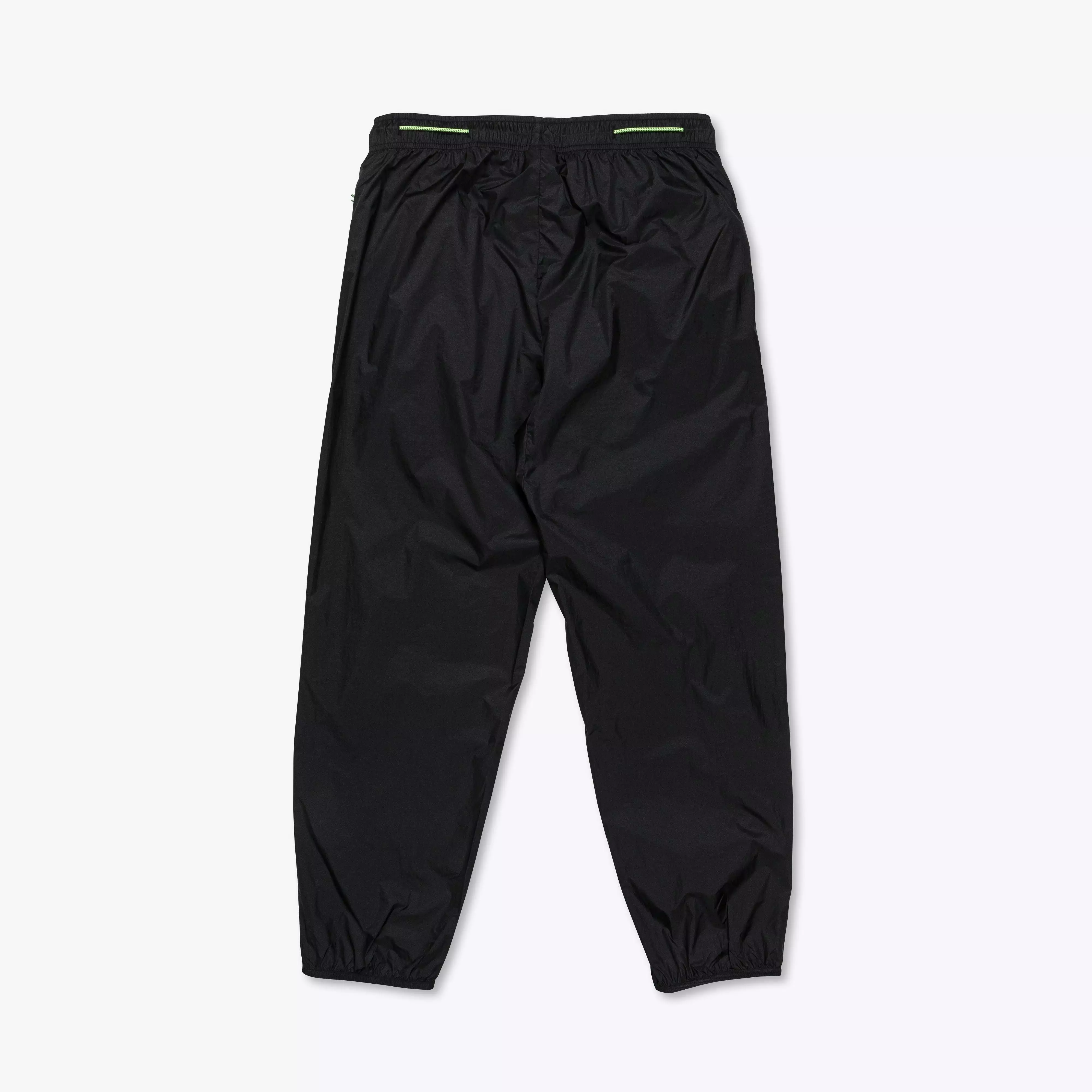 'Cinder Cone' Windshell Pant - Black/Lime Blast-Summit White