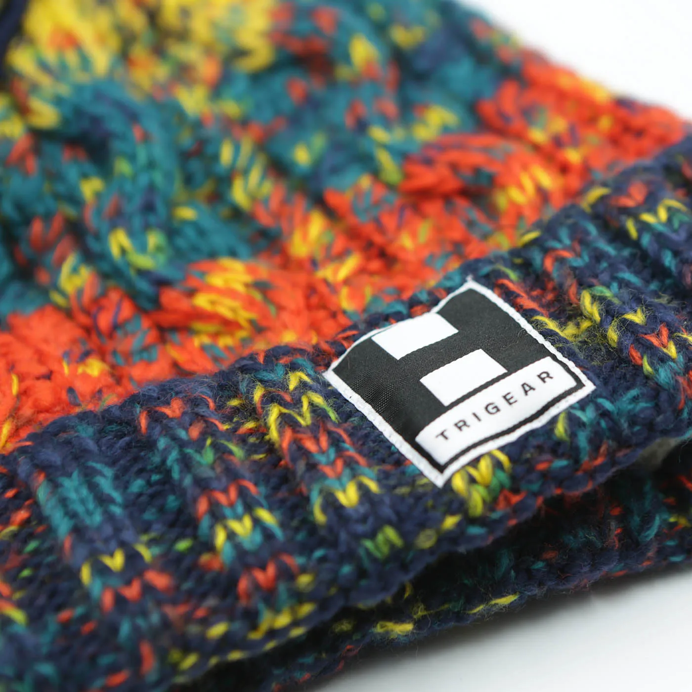 'Crackling Campfire' Luxury Bobble Beanie