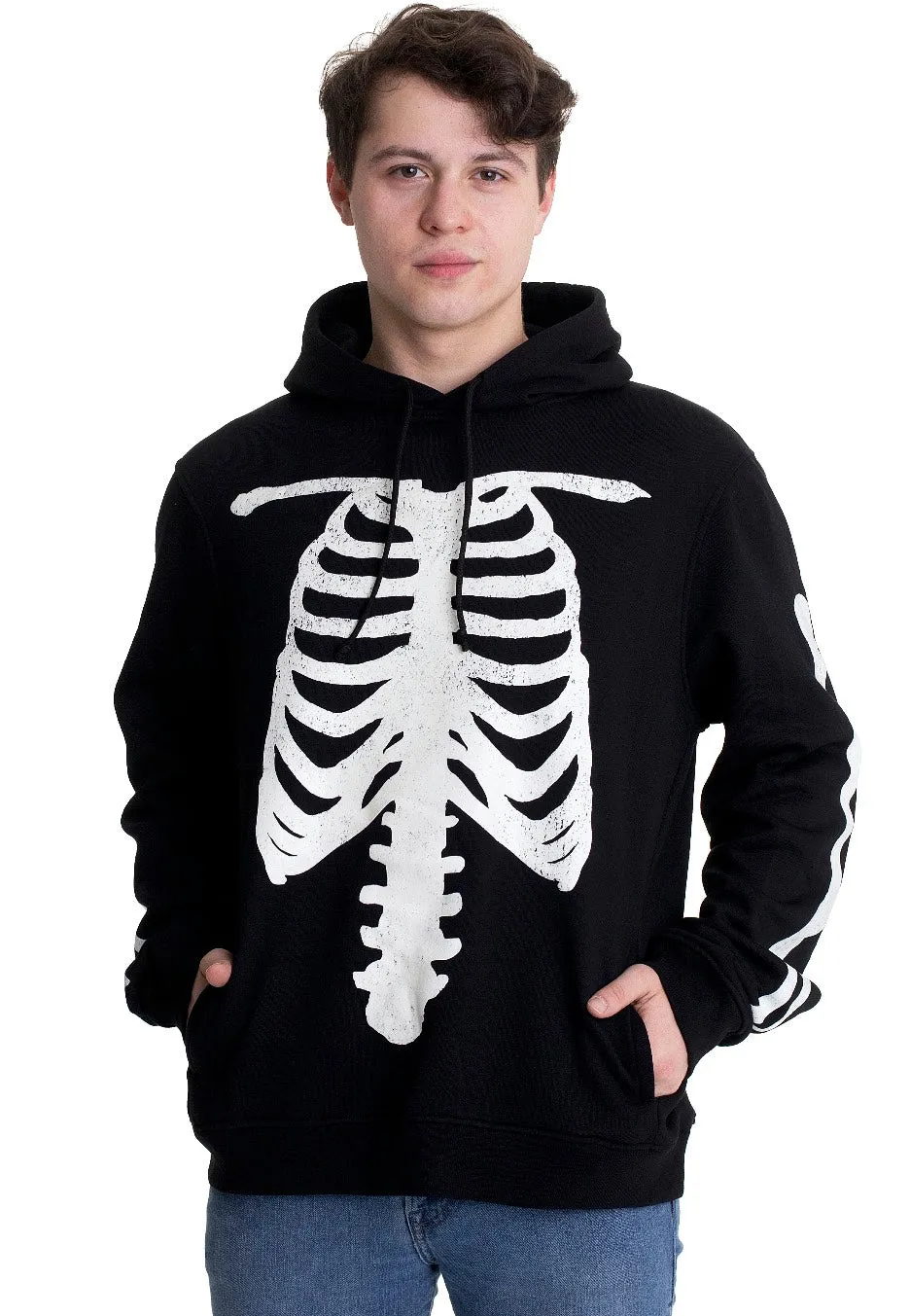 Dark Moon - Skeleton Glow In The Dark - Hoodie