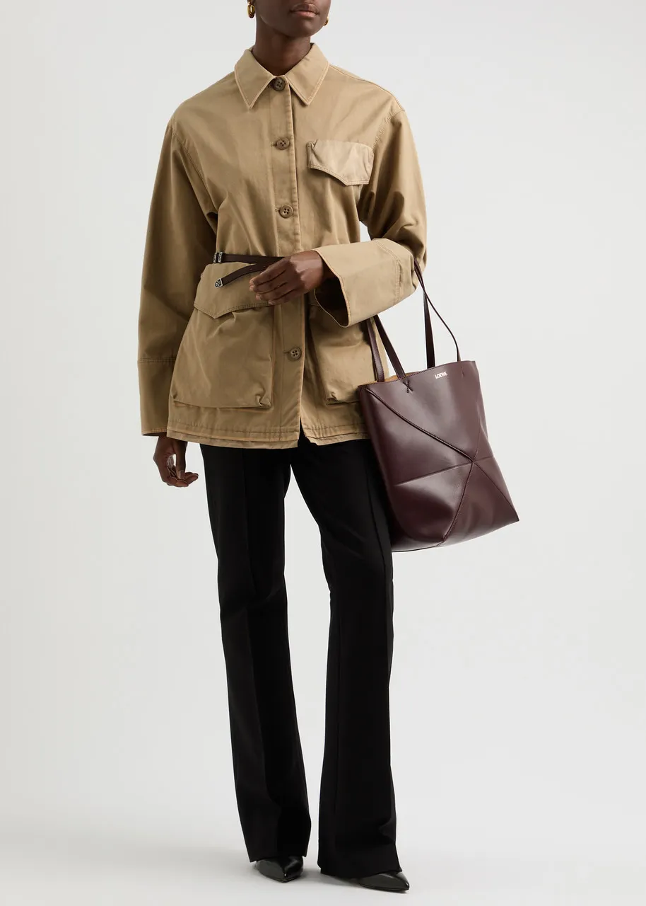 DOROTHEE SCHUMACHER Perfect Match belted cotton jacket -                         -                     -                