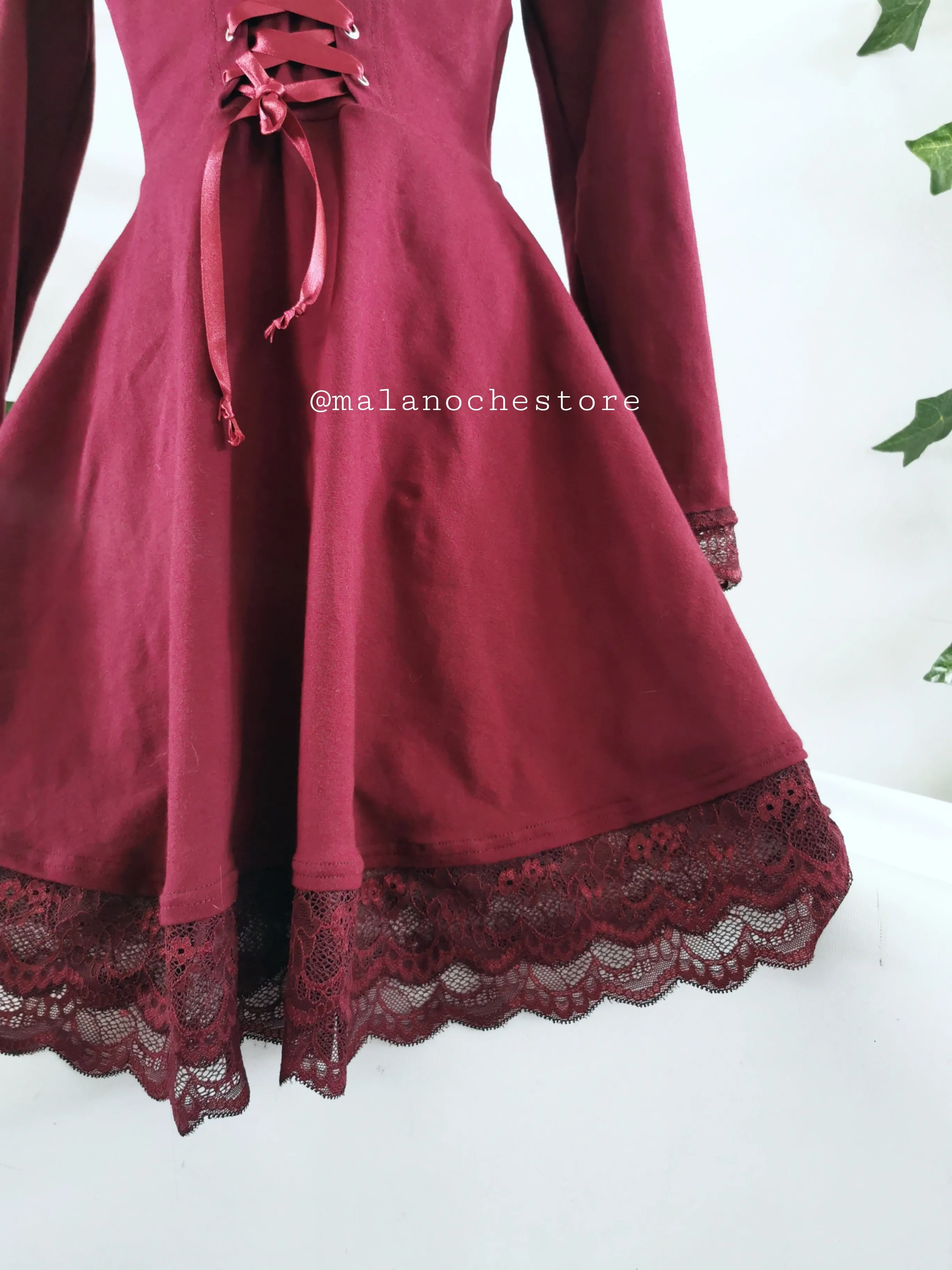 Dress / Vestido Burgundy