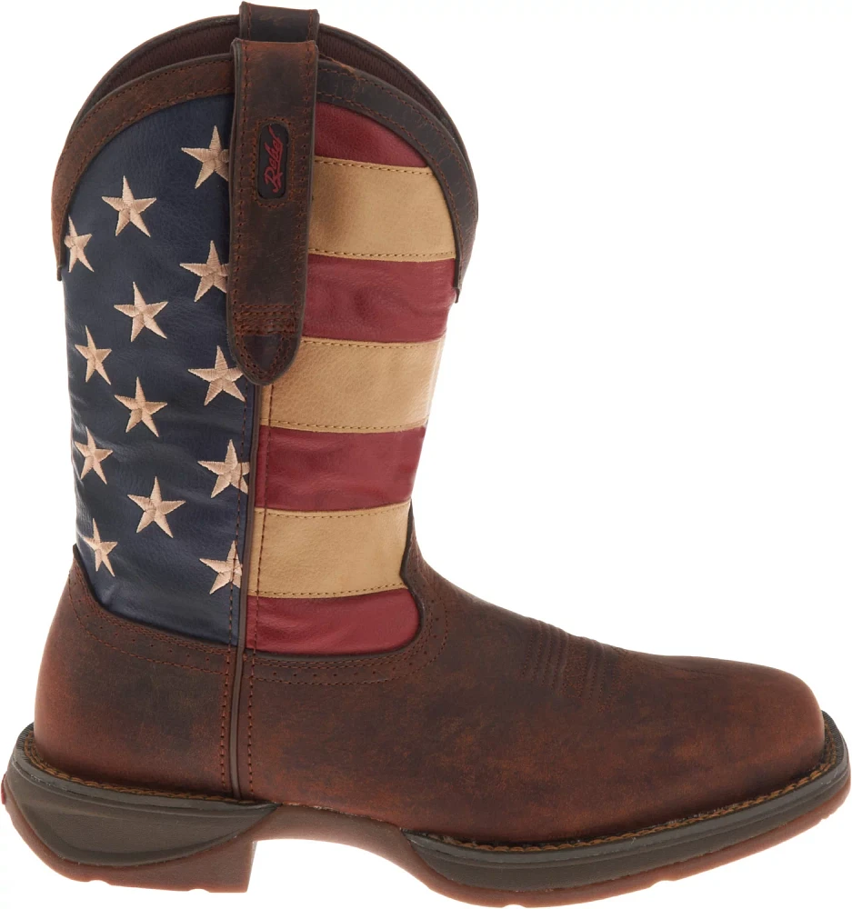 Durango Men's Rebel American Flag Western Boots