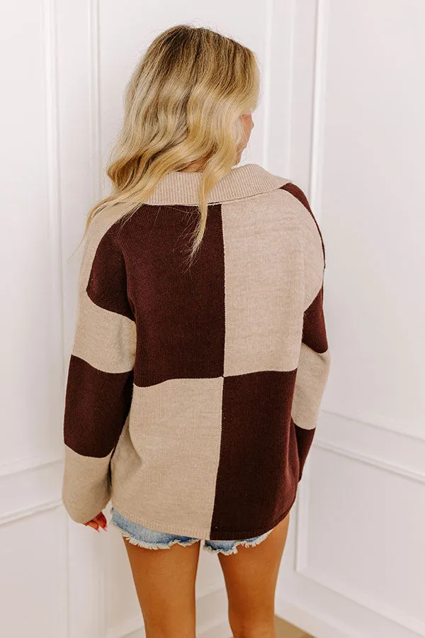 Endless Sophistication Colorblock Sweater