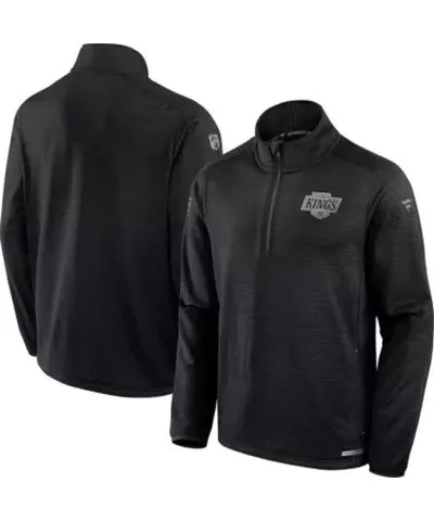 Fanatics Men's NHL Fanatics Los Angeles Kings Authentic Pro Rink Quarter-Zip Jacket