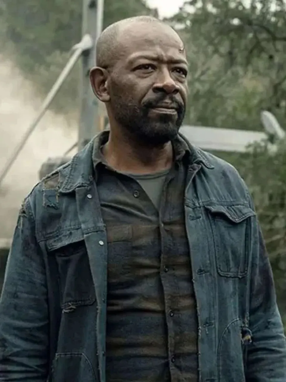 Fear The Walking Dead Morgan Jones Blue Jacket