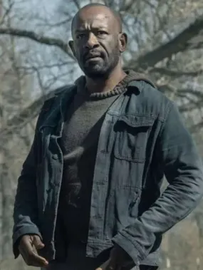 Fear The Walking Dead Morgan Jones Blue Jacket