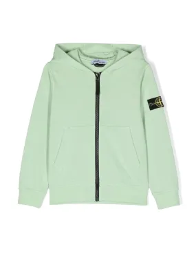 Felpa Stone Island bimbo 781660740 verde chiaro PE23