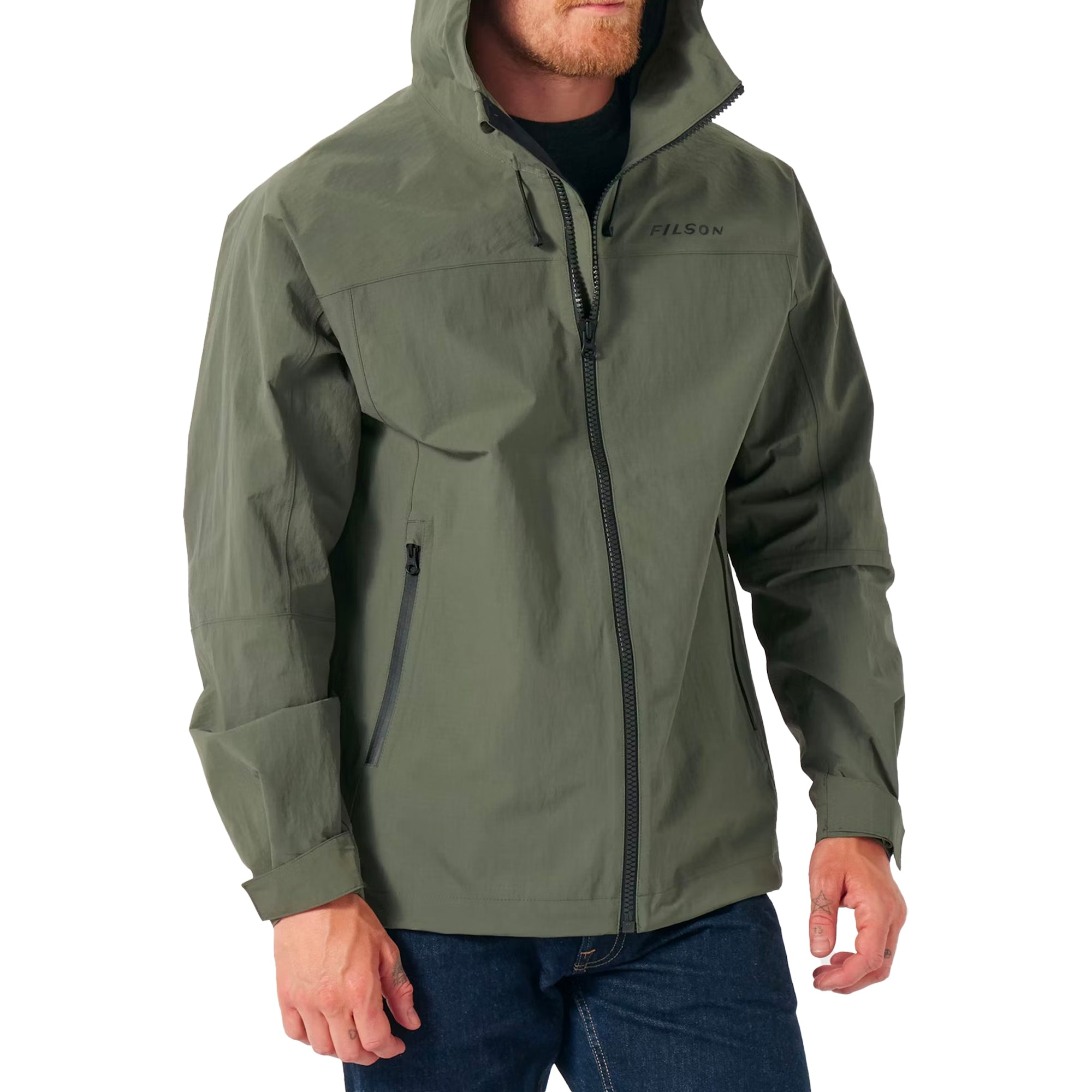 Filson New Swiftwater 2.0 Rain Jacket - Service Green