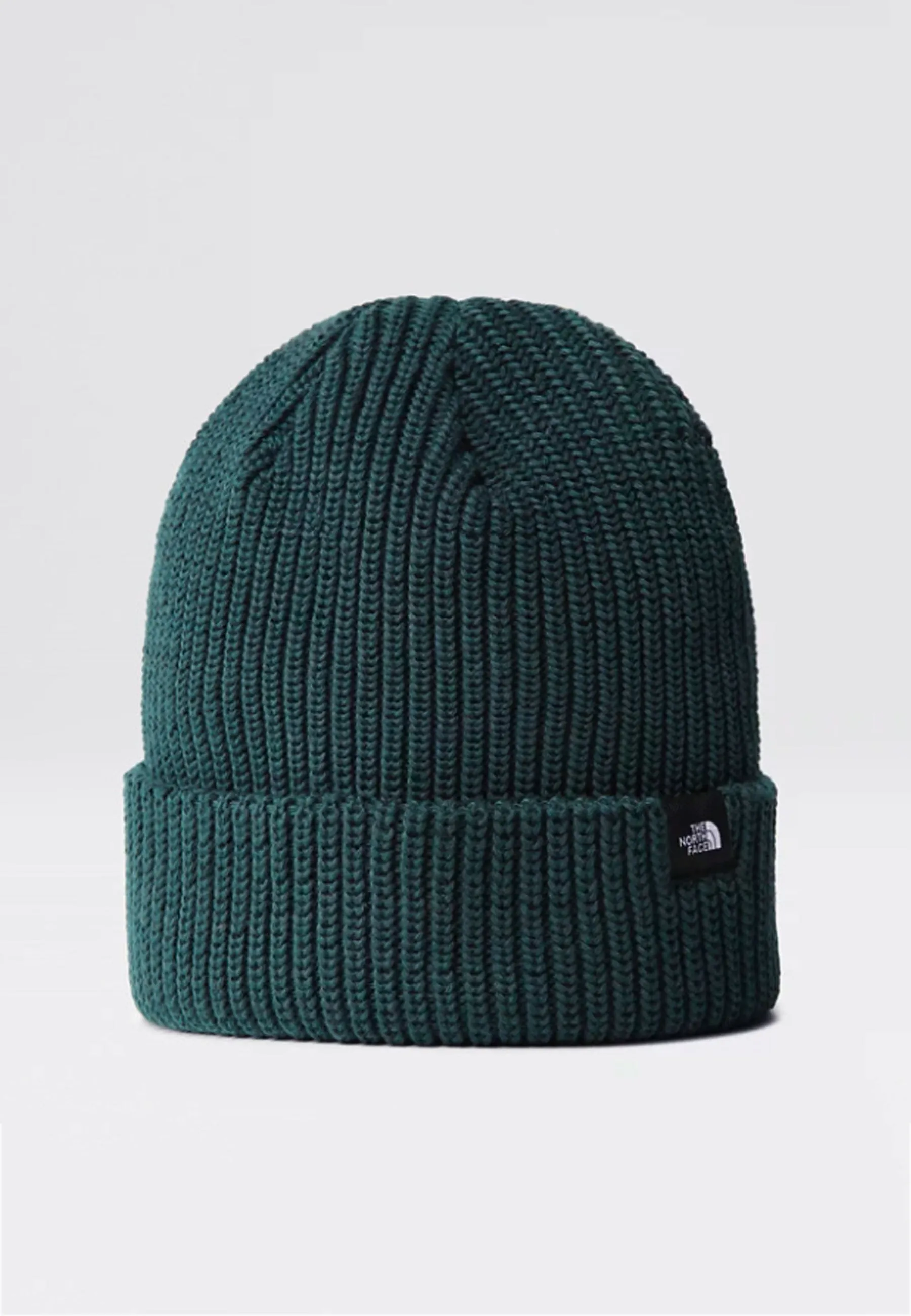 Fisherman Beanie - Green Dark Heather