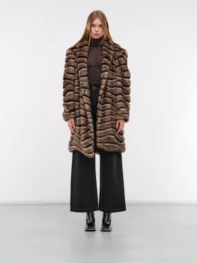 Fur Coat (COAT1FUR-BROWN)