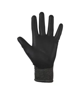 Glenwear Unisex Adults PU Gloves (12 Pairs) (Black) - UTST1825