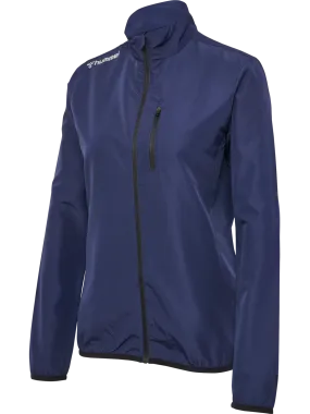 hmlRUN JACKET WOMAN Reflective Zip Jacket