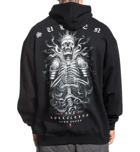 hoodie men's - DUFFY PRIDE - SULLEN - SCM1532_BK  -  Metal-shop