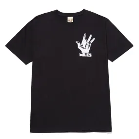 HUF x MILES DAVIS T-SHIRT BITCHES BREW SS BLACK