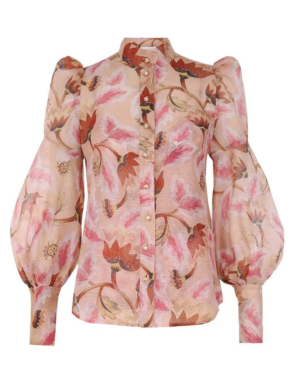 Illustration Floral Blouse