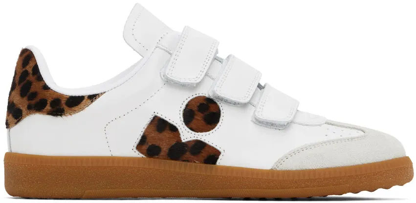 Isabel Marant White Beth Sneakers