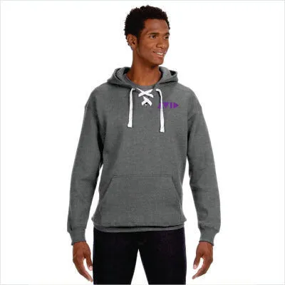 J. America Adult Sport Lace Hockey Hoodie - AVID Company Store