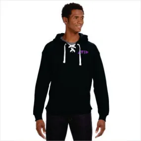 J. America Adult Sport Lace Hockey Hoodie - AVID Company Store