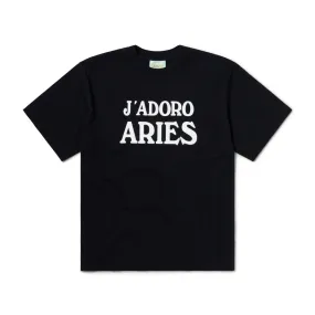 J'ADORO ARIES SS TEE BLACK