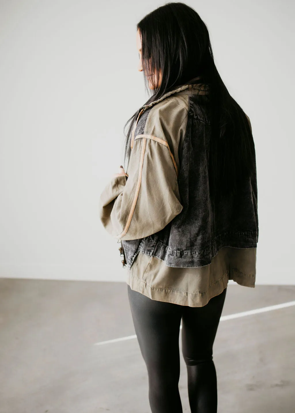 Kinzie Washed Layered Jacket