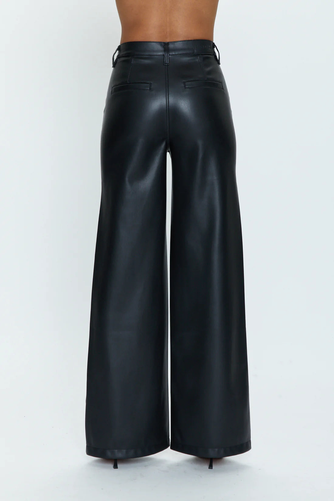 LANA FAUX LEATHER TROUSER